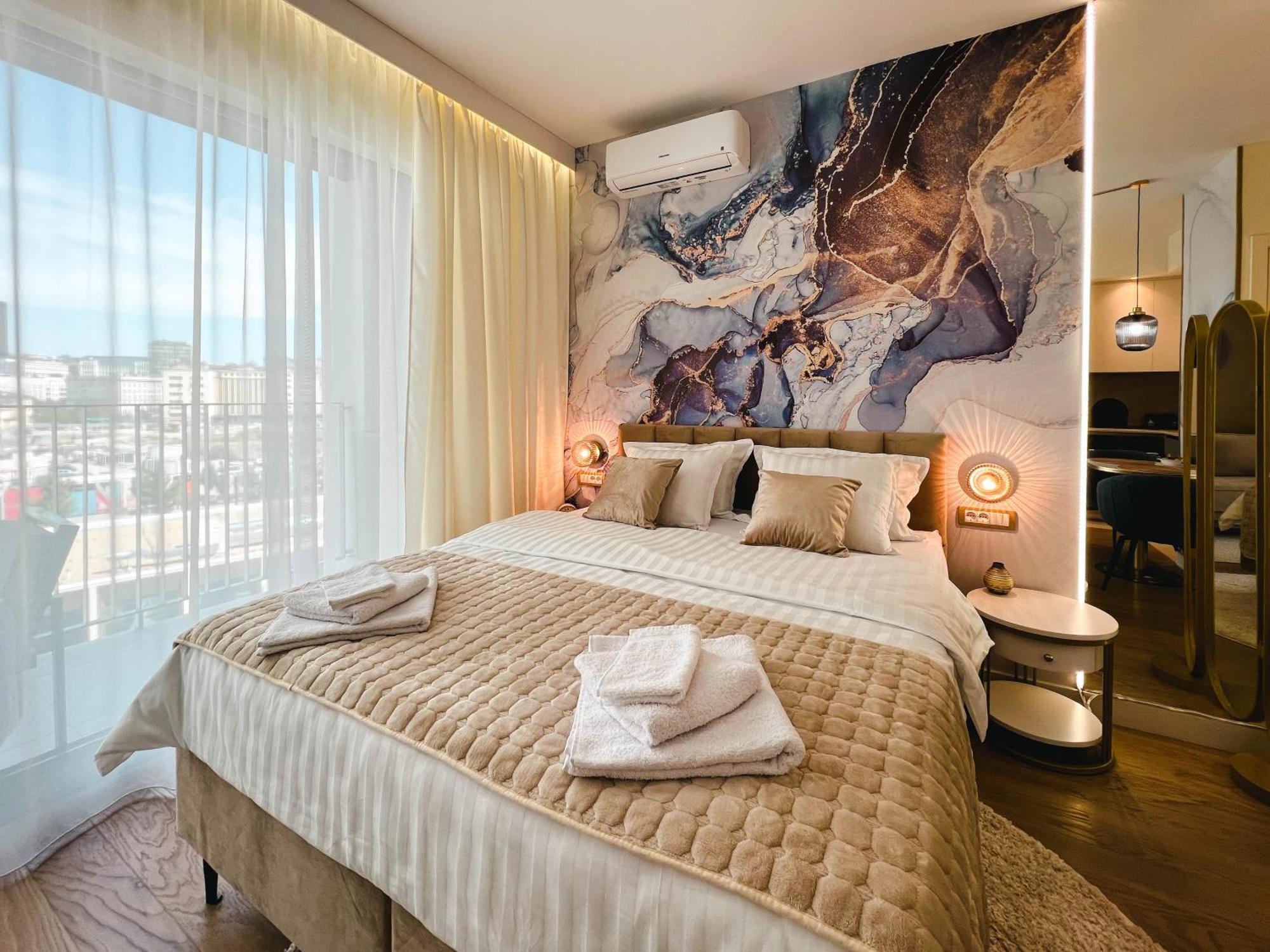 Belgrade Waterfront - Beograd Na Vodi - Terra Luxury Apartments Bagian luar foto
